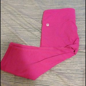 Fabletics Pink 3/4 Leggings